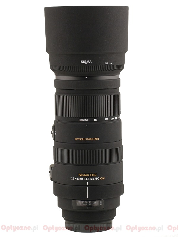 Sigma 120-400 mm f/4.5-5.6 APO DG OS HSM - LensTip.com