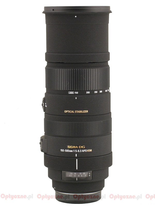 Sigma 150-500 mm f/5.0-6.3 APO DG OS HSM - LensTip.com