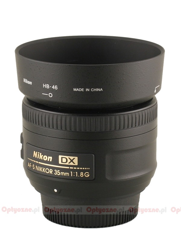 Nikon Nikkor AF-S DX 35 mm f/1.8G - LensTip.com