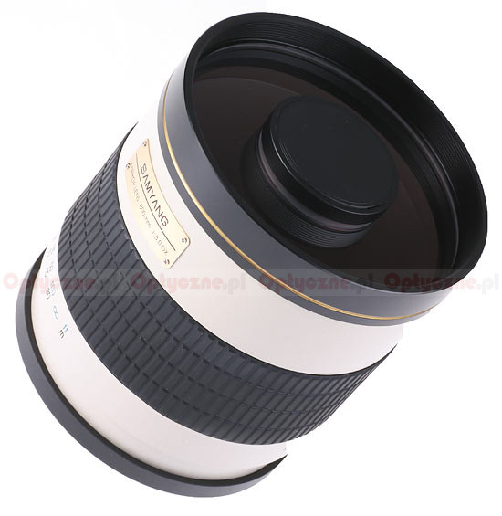 Graan ijs compressie Samyang 800 mm Mirror MC f/8.0 - LensTip.com