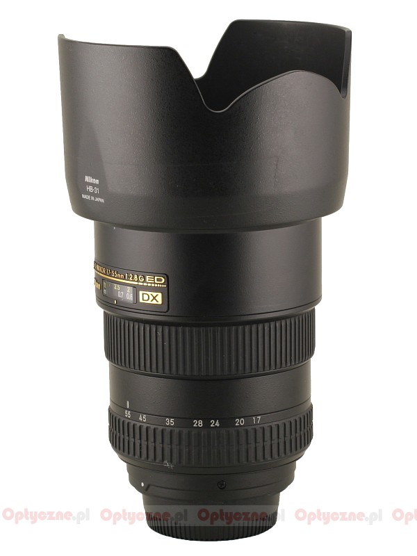To adapt Can withstand Pitfalls Nikon Nikkor AF-S DX 17-55 mm f/2.8G IF-ED - LensTip.com