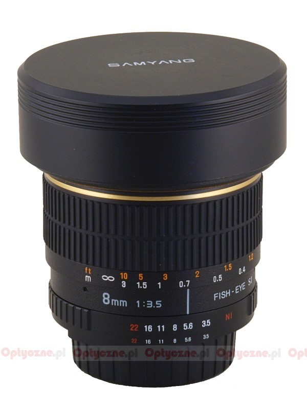 Obiettivo Fisheye 8 Mm F/3.5 Per Canon DSLR – Grandangolo 180°, Messa A Fuoco Manuale, Asferico Multi-rivestito, Con Kit Di Pulizia