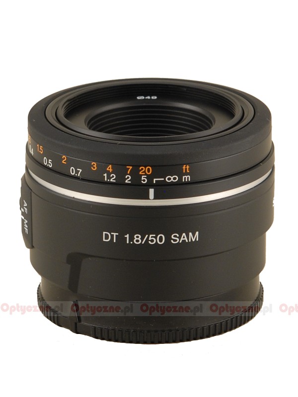 Kwelling Acquiesce Zoek machine optimalisatie Sony DT 50 mm f/1.8 SAM review - Introduction - LensTip.com