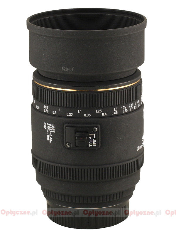 Sigma 70 mm f/2.8 EX DG Macro - LensTip.com