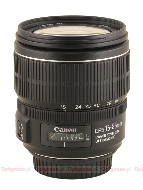 Goedaardig Betekenis partitie Canon EF-S 15-85 mm f/3.5-5.6 IS USM - LensTip.com