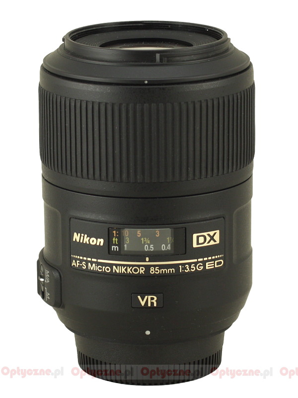 Nikon AF-S DX Micro 85mm F/3.5G ED VR – Obiettivo Macro Con VR II E Garanzia 4 Anni