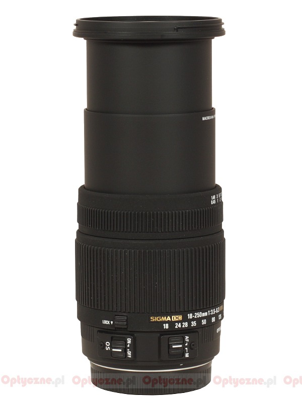 Laan Misbruik Boekhouding Sigma 18-250 mm f/3.5-6.3 DC OS HSM - LensTip.com