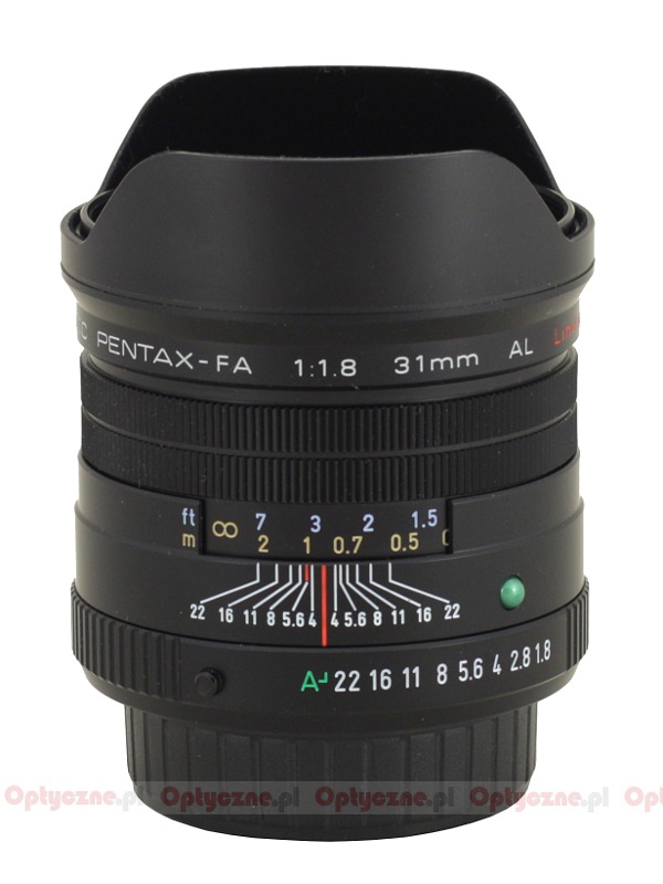 Pentax smc FA 31 mm f/1.8 AL review - Introduction - LensTip.com