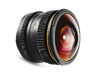 Lens SainSonic Kamlan 8 mm f/3.0 Fisheye
