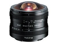 Lens Tokina SZ 8 mm f/2.8 Fisheye