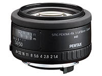 Lens Pentax smc FA 50 mm f/1.4 Classic