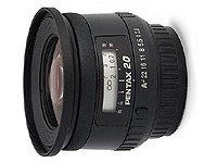 Lens Pentax smc FA 20 mm f/2.8