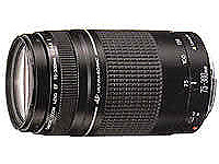 Lens Canon EF 75-300 mm f/4-5.6 II USM