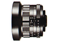 Lens Yashica Auto Yashinon 20 mm f/3.3