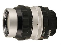 Lens Nikon Nikkor P 10.5 cm f/2.5