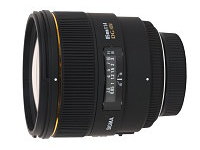 Lens Sigma 85 mm f/1.4 EX DG HSM