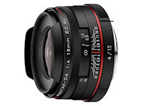 Lens Pentax HD DA 15 mm f/4 ED AL Limited