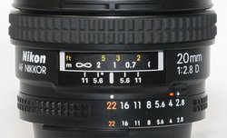 Nikon Nikkor AF 20 mm f/2.8D - lens review Nikon Nikkor AF 20 mm f/2.8D - lens review