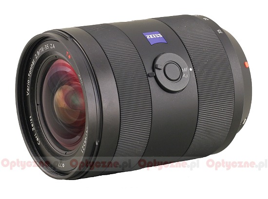 Sony Carl Zeiss Vario Sonnar 16-35 mm f/2.8 T* SSM - lens review