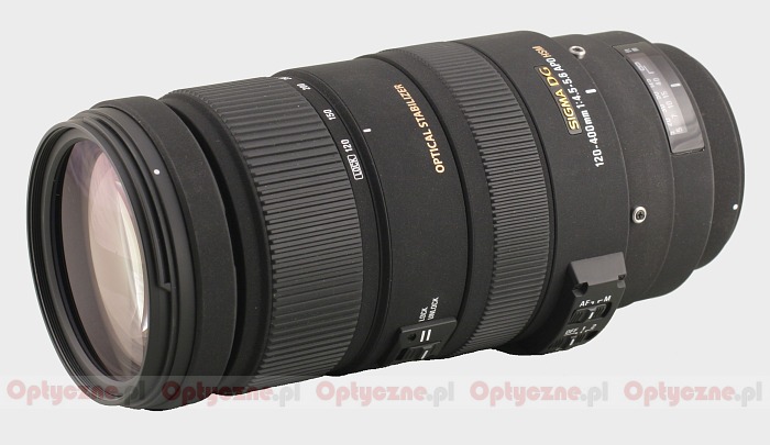 Sigma 1 400 Mm F 4 5 5 6 Apo Dg Os Hsm Lens Review Lenstip Com