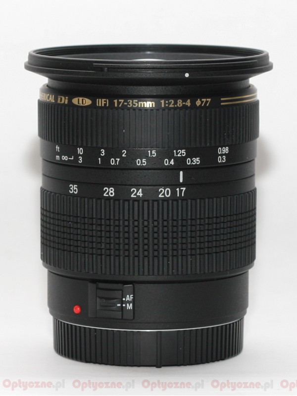 Tamron SP AF 17-35 mm f/2.8-4 Di LD Aspherical (IF) - lens review