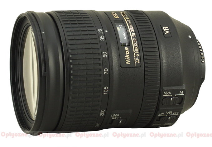 Nikon Nikkor AF-S 28-300 mm f/3.5-5.6G ED VR - lens review - LensTip.com