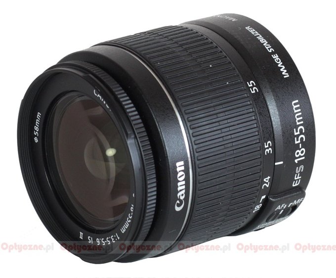 Canon EF-S 18-55 mm f/3.5-5.6 IS II - lens review Canon EF-S 18-55 mm f/3.5-5.6 IS II - lens review