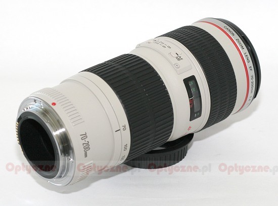 Canon EF 70-200 mm f/4L USM - Build quality 