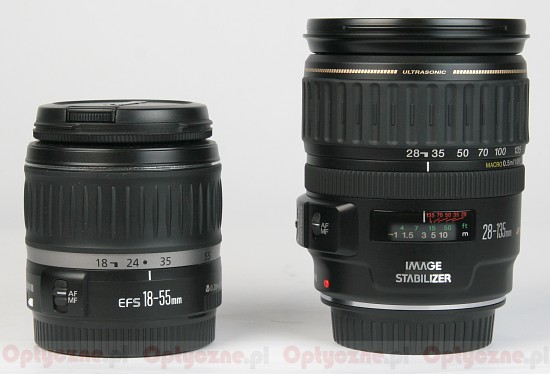 Canon EF 28-135 mm f/3.5-5.6 IS USM - Build quality