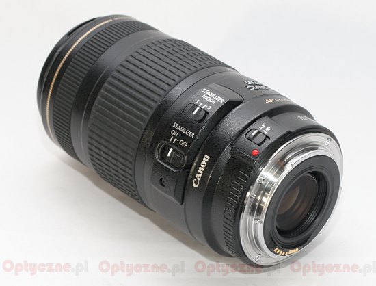 Canon EF 70-300 mm f/4-5.6 IS USM review - Build quality and