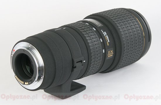 Sigma 100-300 mm f/4 DG EX APO IF HSM - Build quality