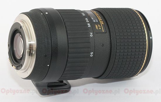 Tokina AT-X 535 PRO DX AF 50-135 mm f/2.8 - Build quality