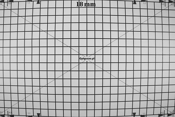 Tamron AF 18-200 mm f/3.5-6.3 XR Di II LD Aspherical (IF) - Distortion