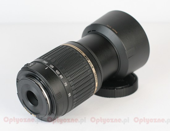 Tamron AF 55-200 mm f/4-5.6 Di II LD Macro - Build quality