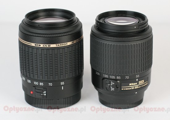 Tamron AF 55-200 mm f/4-5.6 Di II LD Macro - Build quality