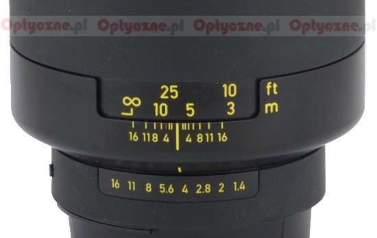 Carl Zeiss Otus 55 mm f/1.4 ZE/ZF.2 - Focusing
