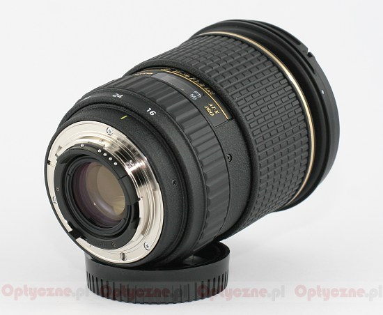 Tokina AT-X 165 PRO DX AF 16-50 mm f/2.8 review - Build quality