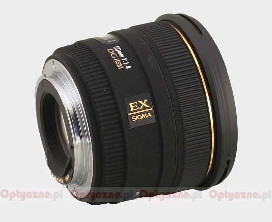 Sigma 50 mm f/1.4 EX DG HSM - Build quality