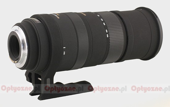 Sigma 150-500 mm f/5.0-6.3 APO DG OS HSM review - Build quality