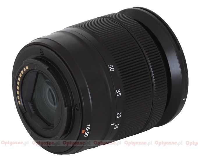 Fujifilm Fujinon XC 16-50 mm f/3.5-5.6 OIS - Build quality and image stabilization