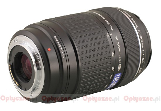 Olympus Zuiko Digital ED 70-300 mm f/4.0-5.6 review - Build