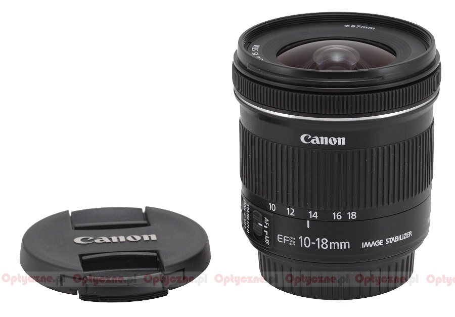 Canon EF-S 10-18 mm f/4.5-5.6 IS STM review - Build quality and