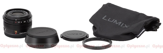 Panasonic Leica DG Summilux 15 mm f/1.7 ASPH - Build quality