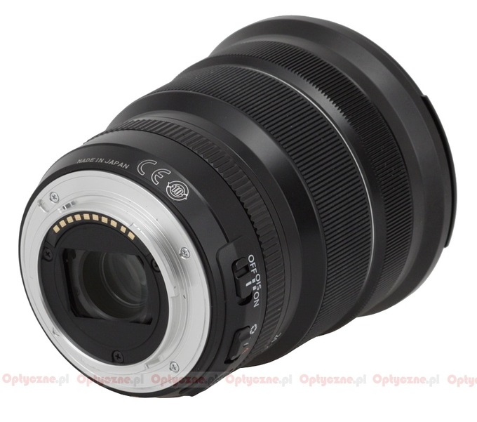 Fujifilm Fujinon XF 10-24 mm f/4R OIS - Build quality and image stabilization