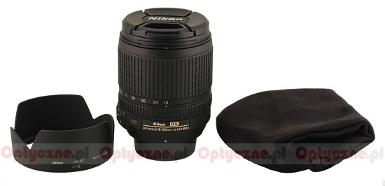 Nikon Nikkor AF-S DX 18-105 mm f/3.5-5.6 VR ED - Build quality and image stabilization