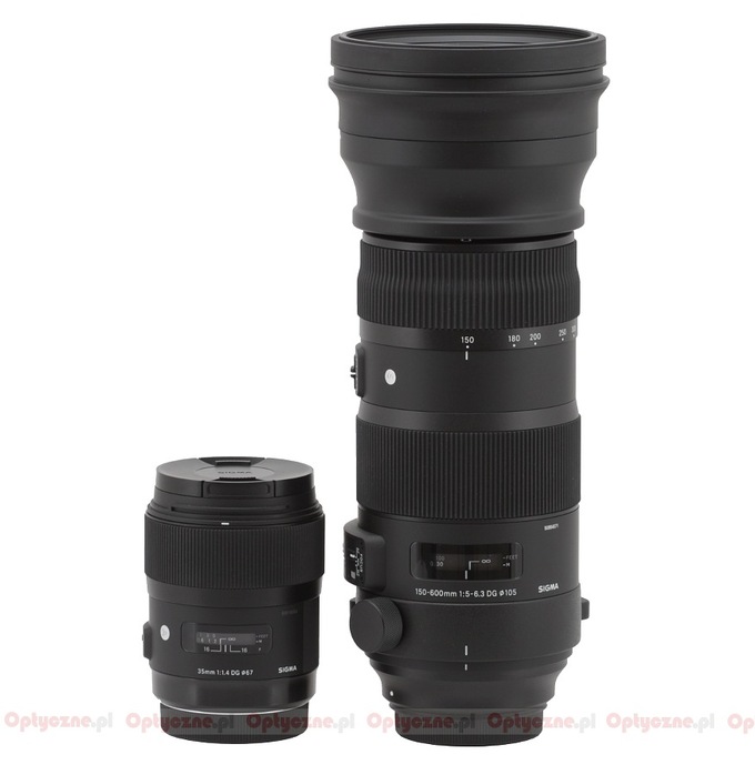Sigma S 150-600 mm f/5-6.3 DG OS HSM - Build quality and image stabilization Sigma S 150-600 mm f/5-6.3 DG OS HSM - Build quality and image stabilization