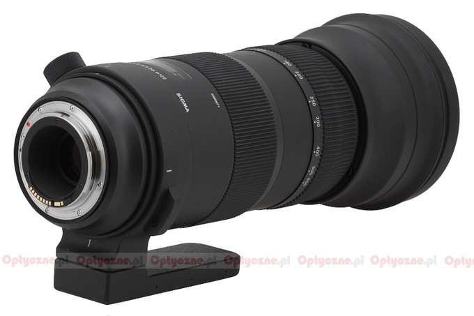 Sigma S 150-600 mm f/5-6.3 DG OS HSM - Build quality and image stabilization Sigma S 150-600 mm f/5-6.3 DG OS HSM - Build quality and image stabilization