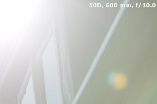 Sigma S 150-600 mm f/5-6.3 DG OS HSM - Ghosting and flares