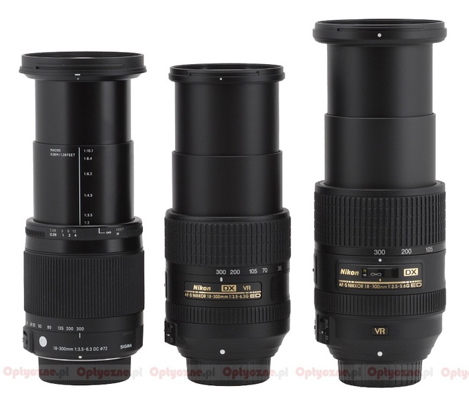 Nikon Nikkor AF-S DX 18-300 mm f/3.5-5.6G ED VR - Build quality and image stabilization