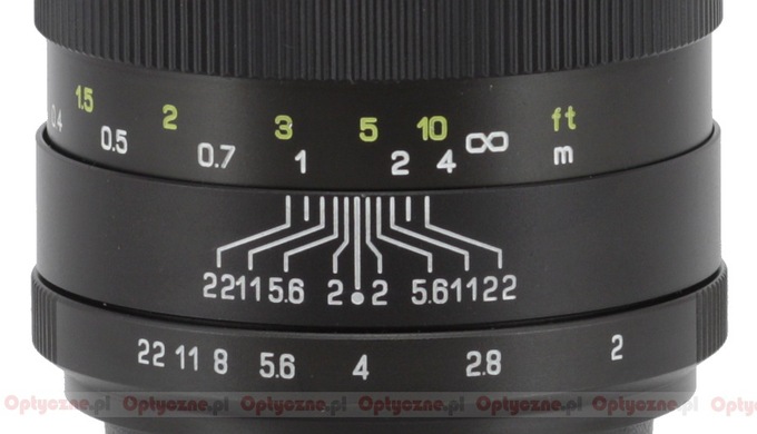 Mitakon Creator 35 mm f/2  - Focusing